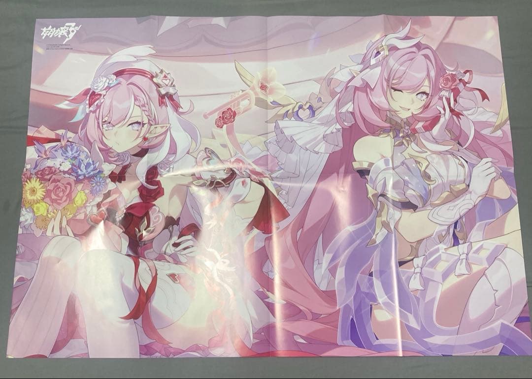 崩壊3rd エリシア PASH 12月号 応募者特典 ハート缶バッジ