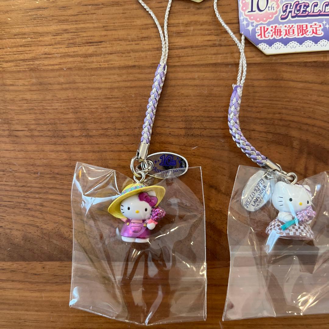 2007年　ご当地キティ 根付け　3点セット