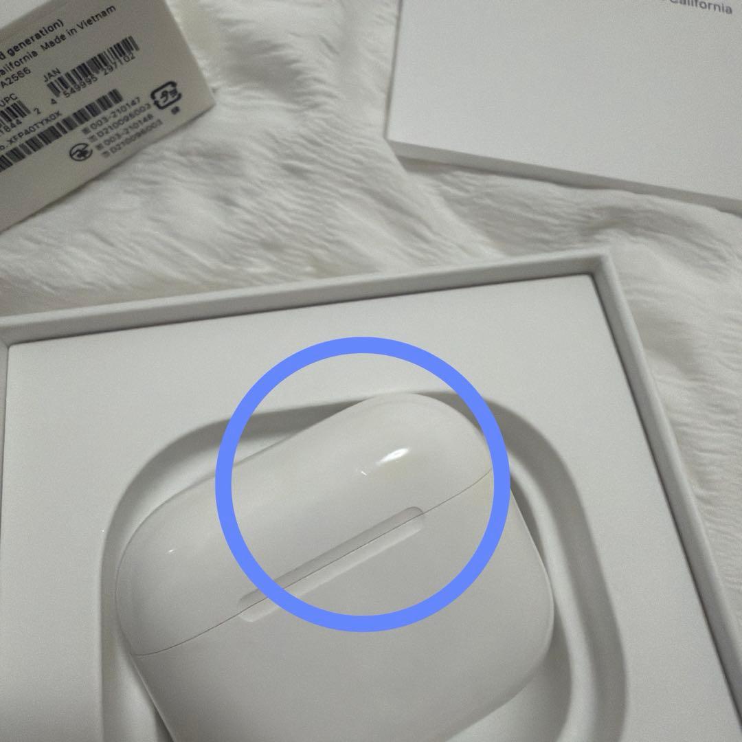 AirPods第3世代本体 ホワイト 充電ケース付き