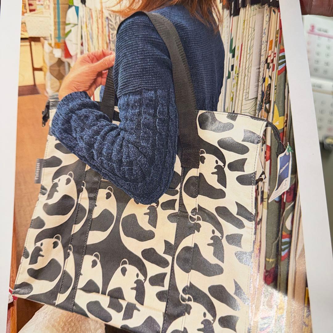 フィンレーソン社オリジナル　 パンダ柄トートバッグ