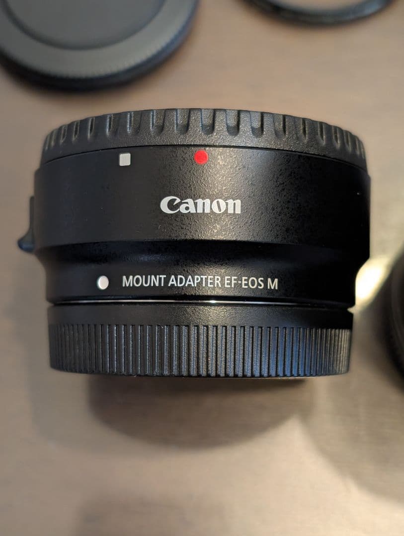 Canon EOS M6とEF-Mレンズ群のセット