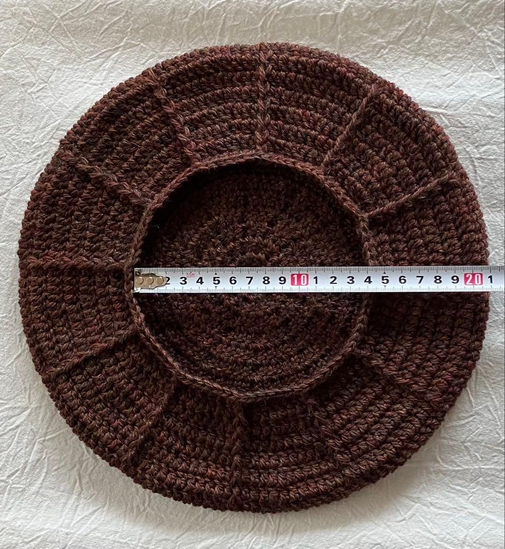 トッコ　ベレー帽2点　ブラック／メリノウール　ウォルナット／ウール