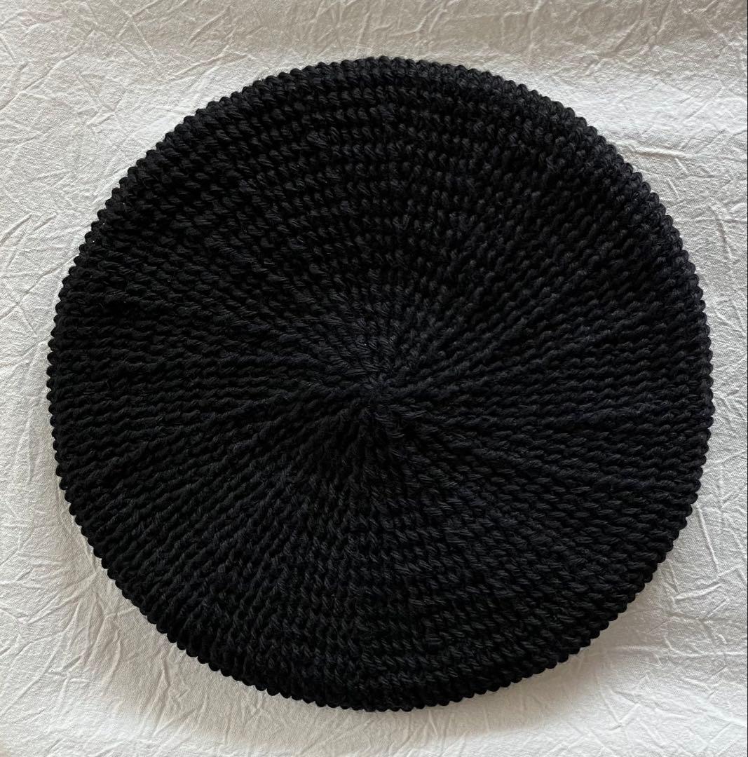 トッコ　ベレー帽2点　ブラック／メリノウール　ウォルナット／ウール