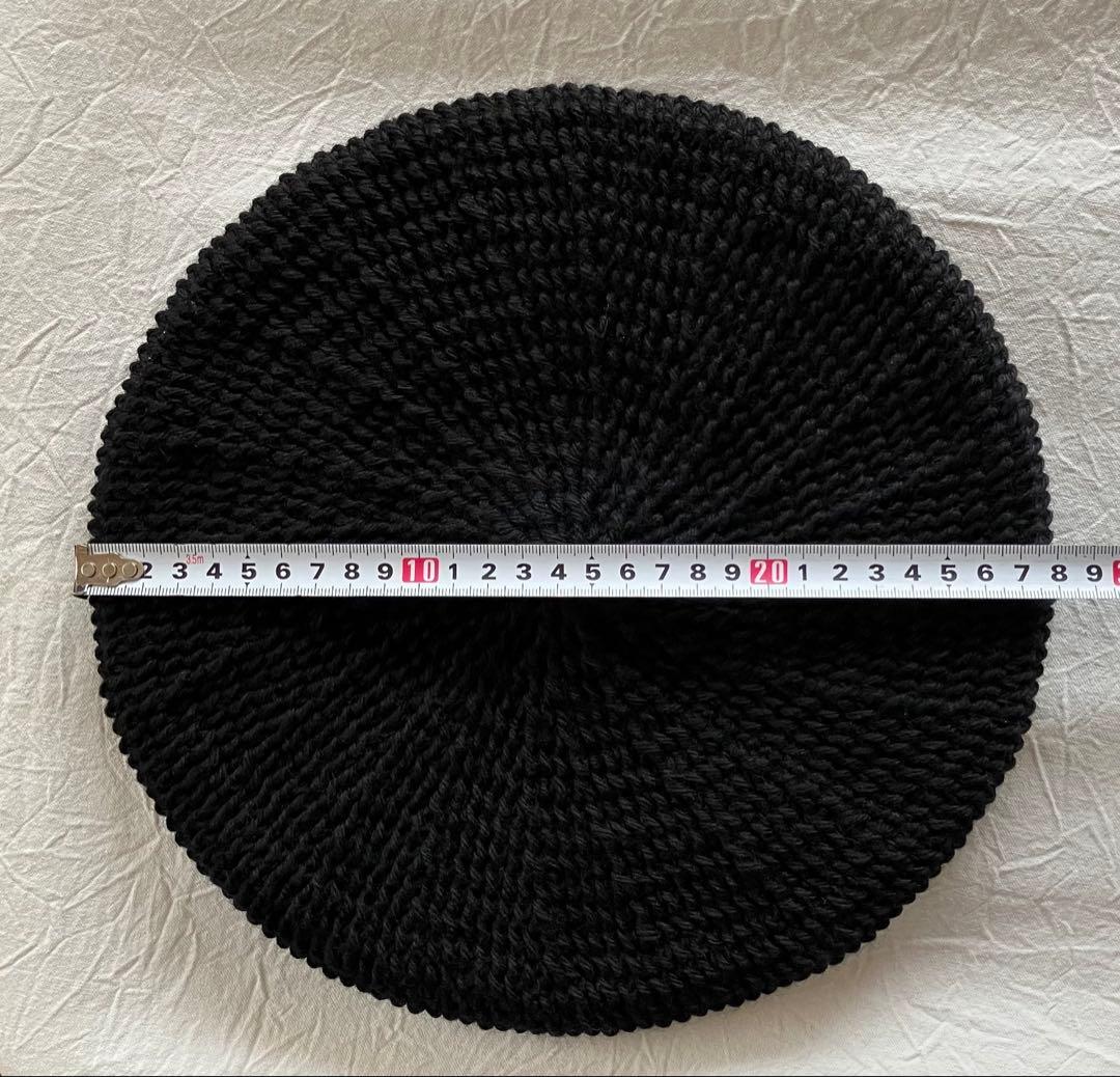 トッコ　ベレー帽2点　ブラック／メリノウール　ウォルナット／ウール