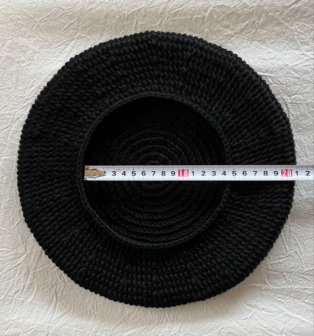 トッコ　ベレー帽2点　ブラック／メリノウール　ウォルナット／ウール