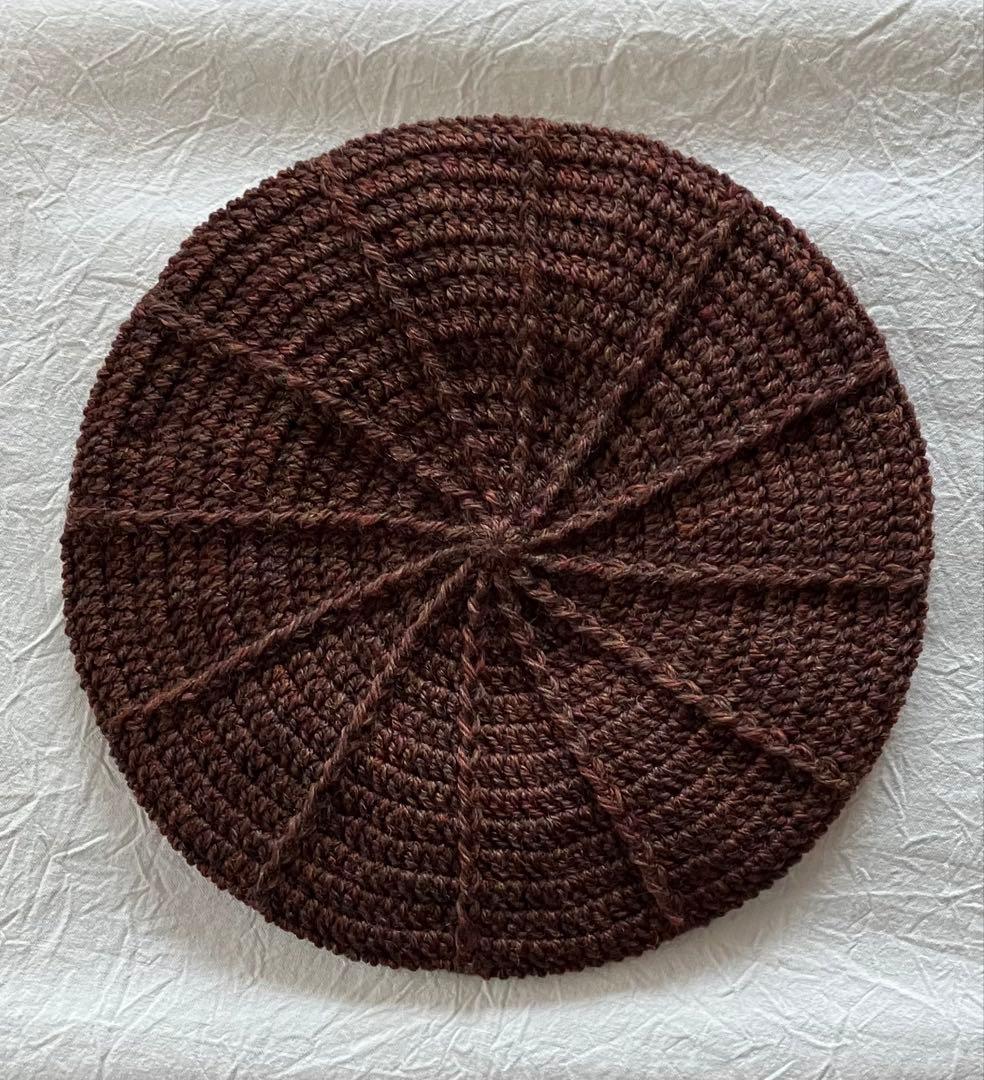 トッコ　ベレー帽2点　ブラック／メリノウール　ウォルナット／ウール