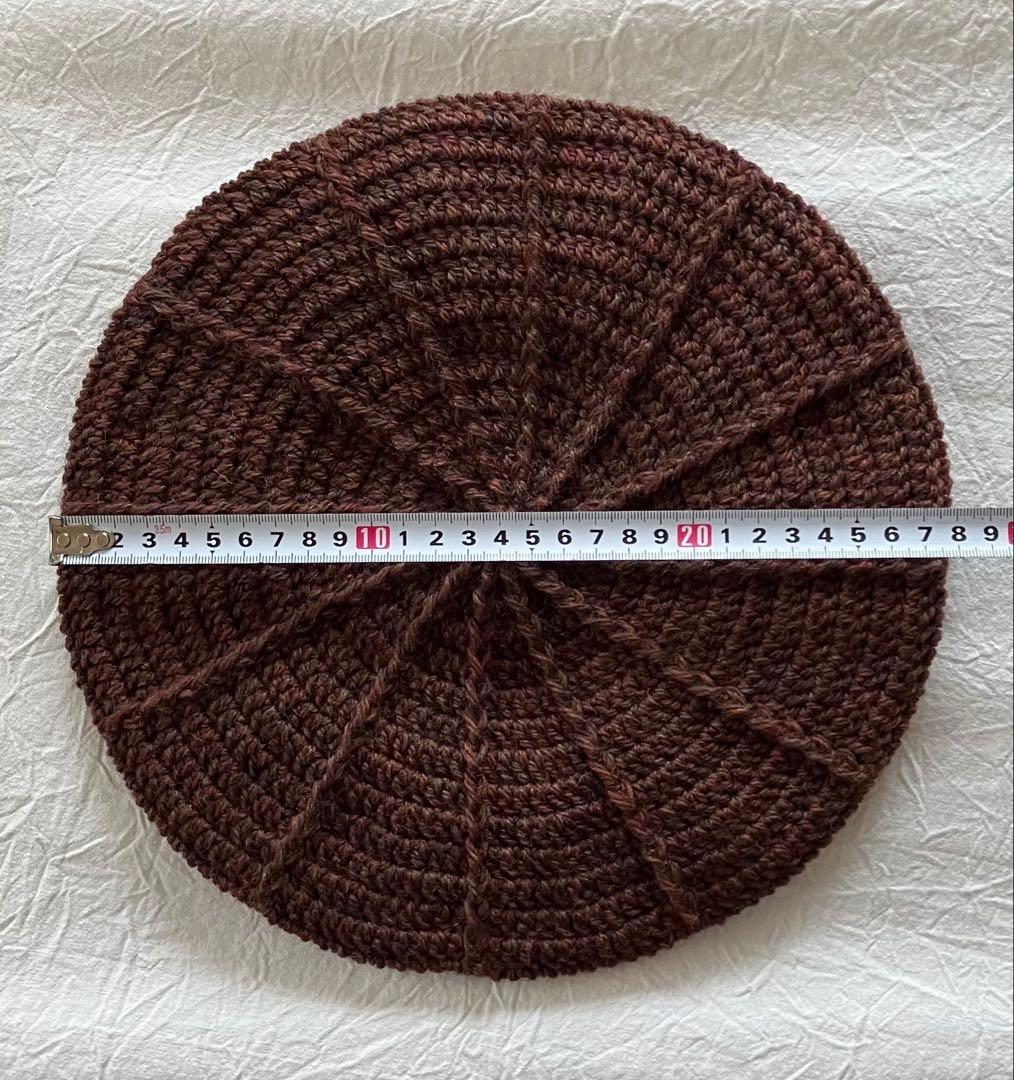 トッコ　ベレー帽2点　ブラック／メリノウール　ウォルナット／ウール