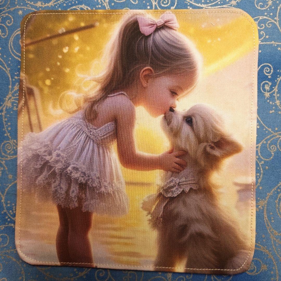 ゆか　ハンカチ　ワンコさん柄　18枚