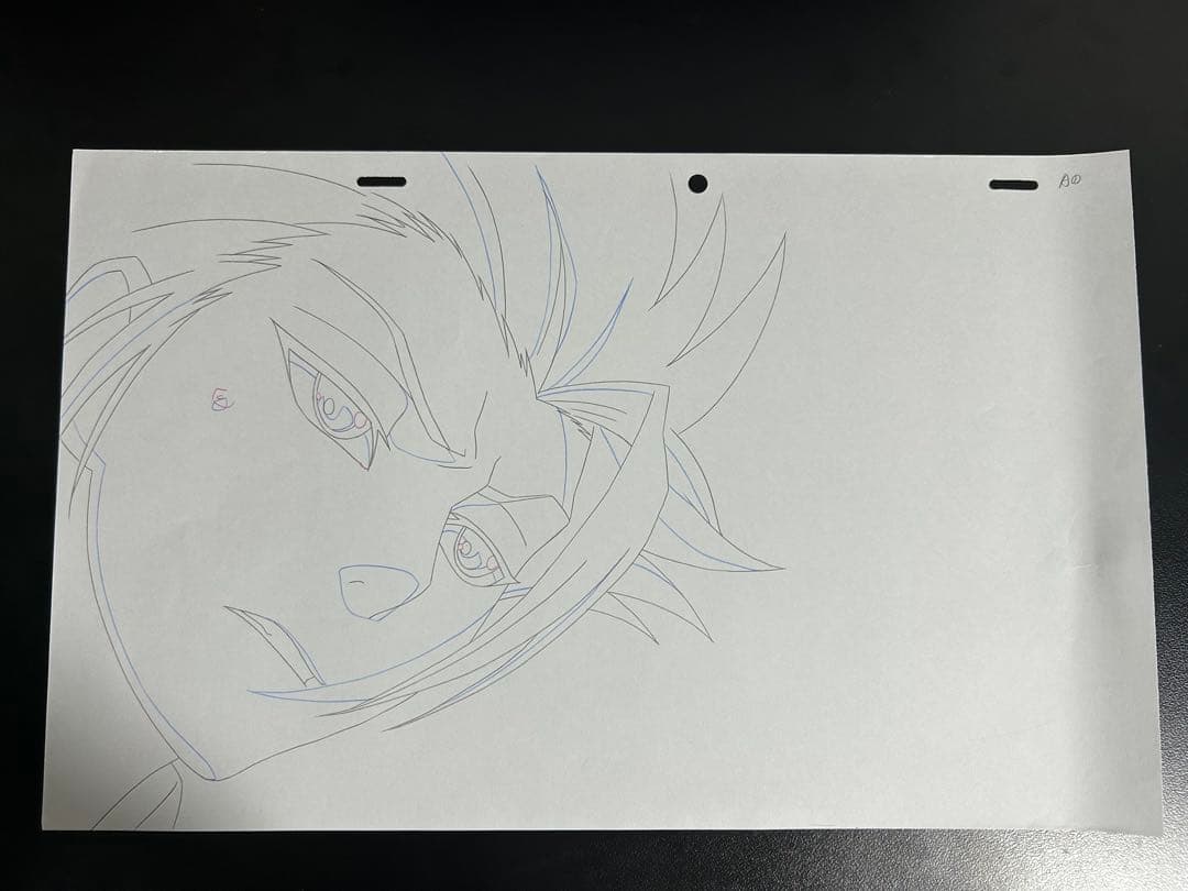 6枚セット 直筆 生原画 ブリーチ 日番谷冬獅郎