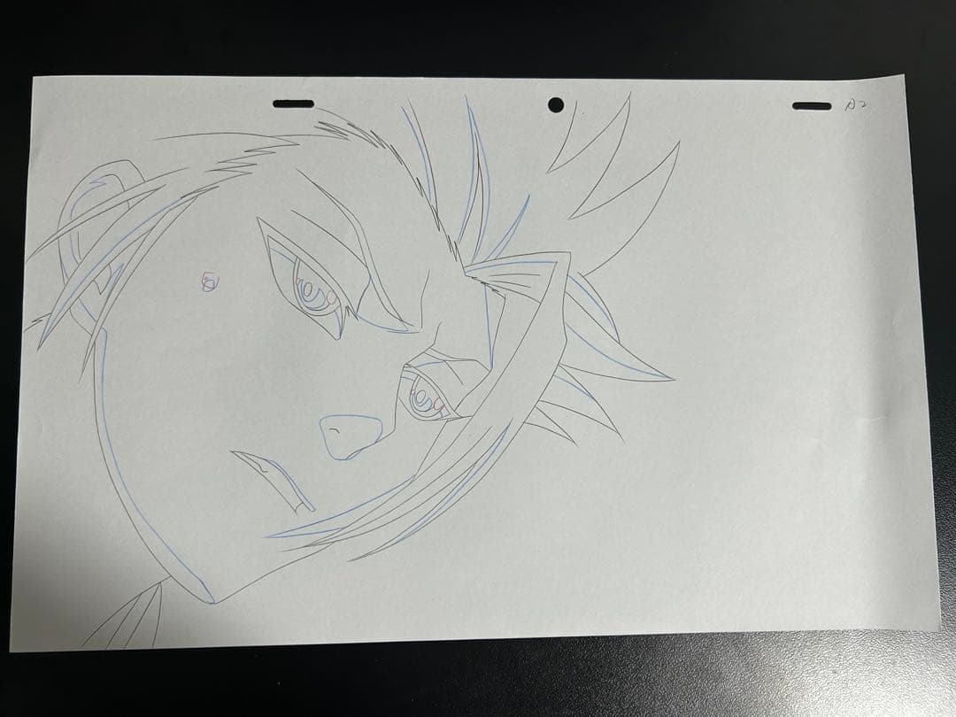 6枚セット 直筆 生原画 ブリーチ 日番谷冬獅郎