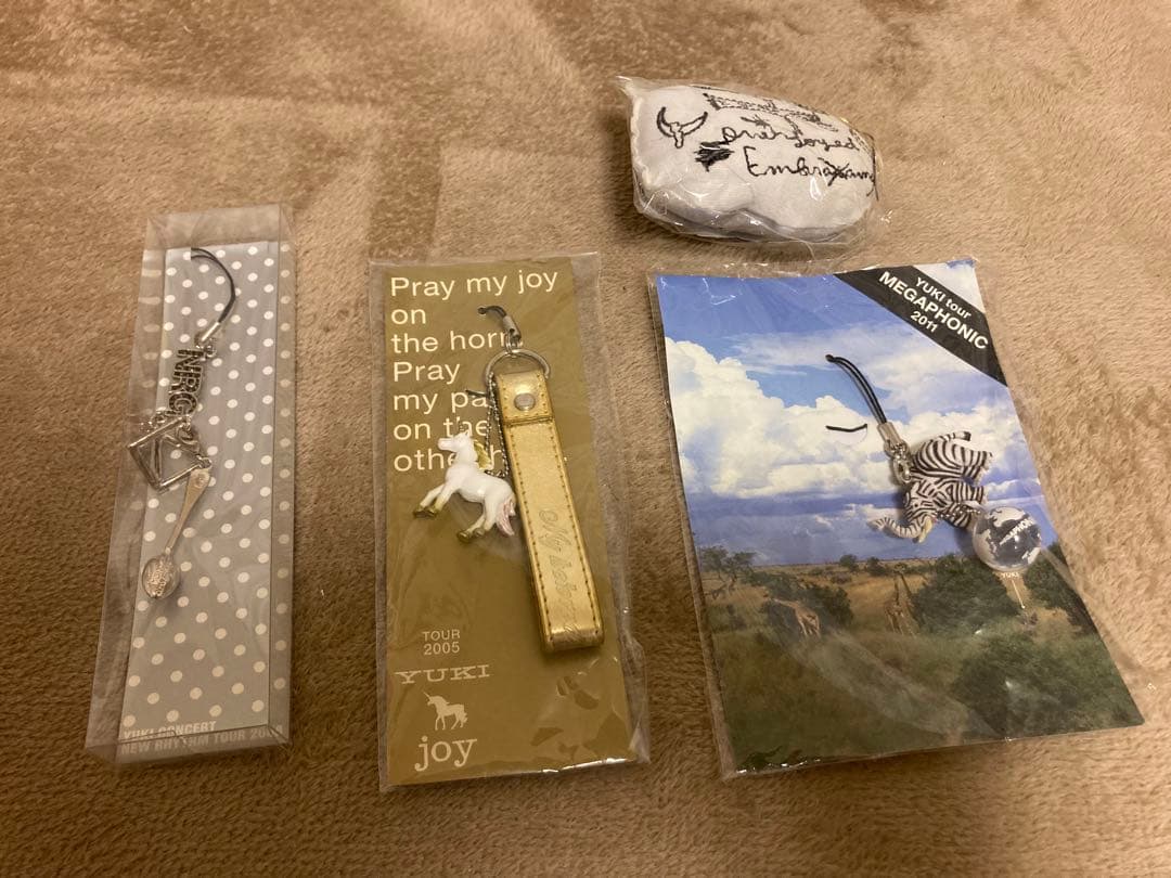 【新品未開封】YUKI LIVE パンフレットとグッズなどJUDYANDMARY