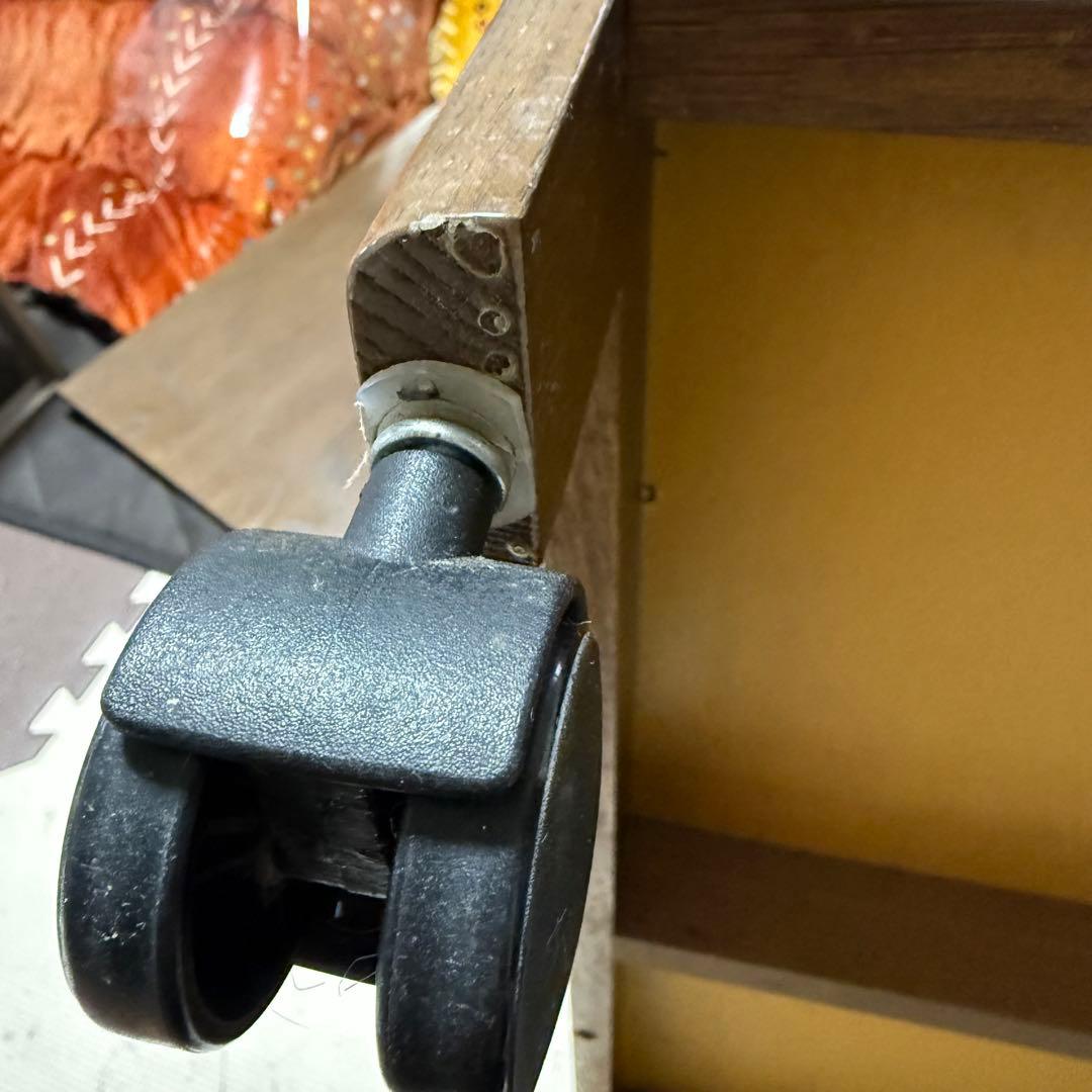 karimoku 木製 ヴィンテージ キッチンワゴン AS6116