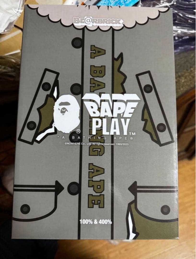 その他 BE@RBRICK BAPE ALPHA CAMO SHARK 2023