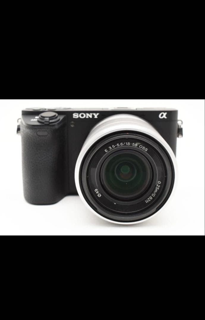 SONY α ミラーレスカメラ E 18-55mm