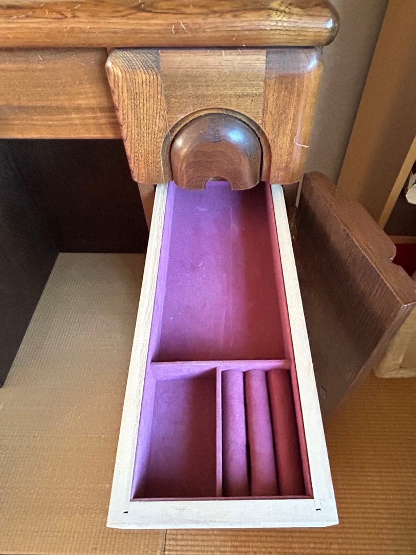 鏡台　ドレッサー　椅子付き　婚礼家具　レトロ家具　昭和レトロ　日本製