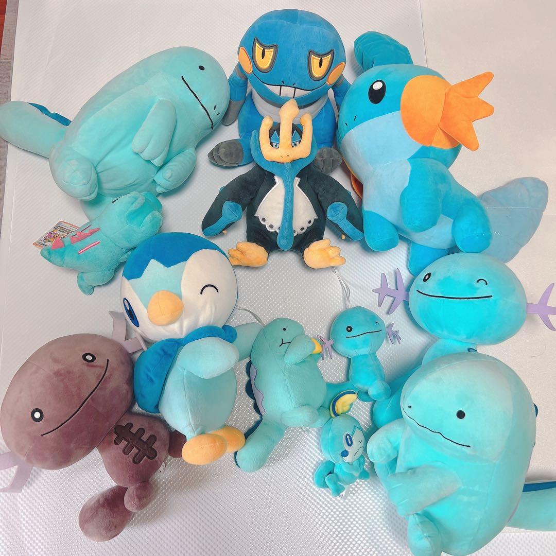 ポケモン　ぬいぐるみ　ヌオー　ウパー　ミズゴロウ　まとめ売り