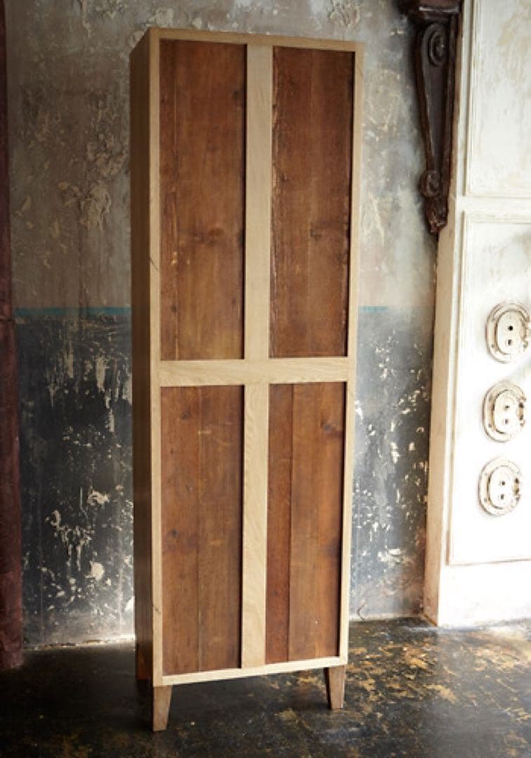 木製 6段チェスト アンティーク オルネドフォイユ