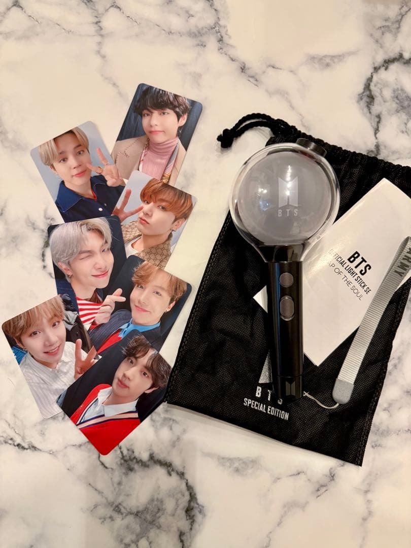 BTS アミボム SE ペンライト 公式 トレカ付き まとめ売り