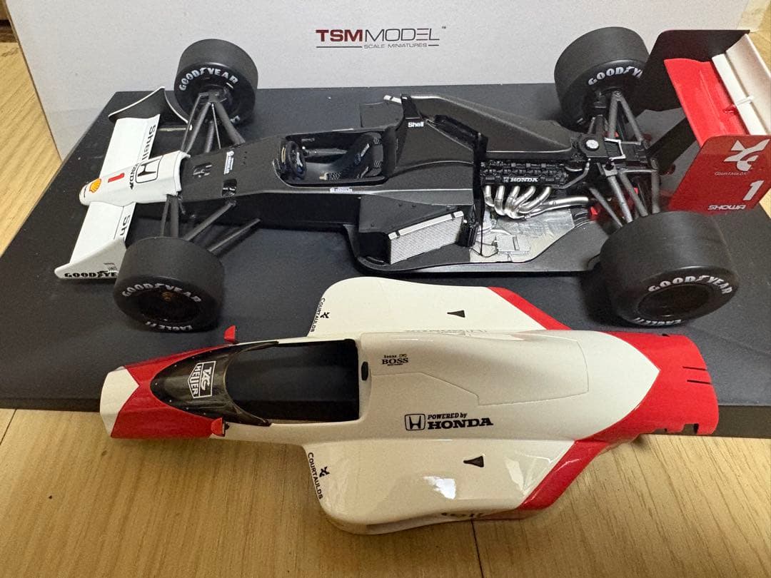 限定 500台 TSMモデル1/18マクラーレンMP4/5#1Aセナ1989年