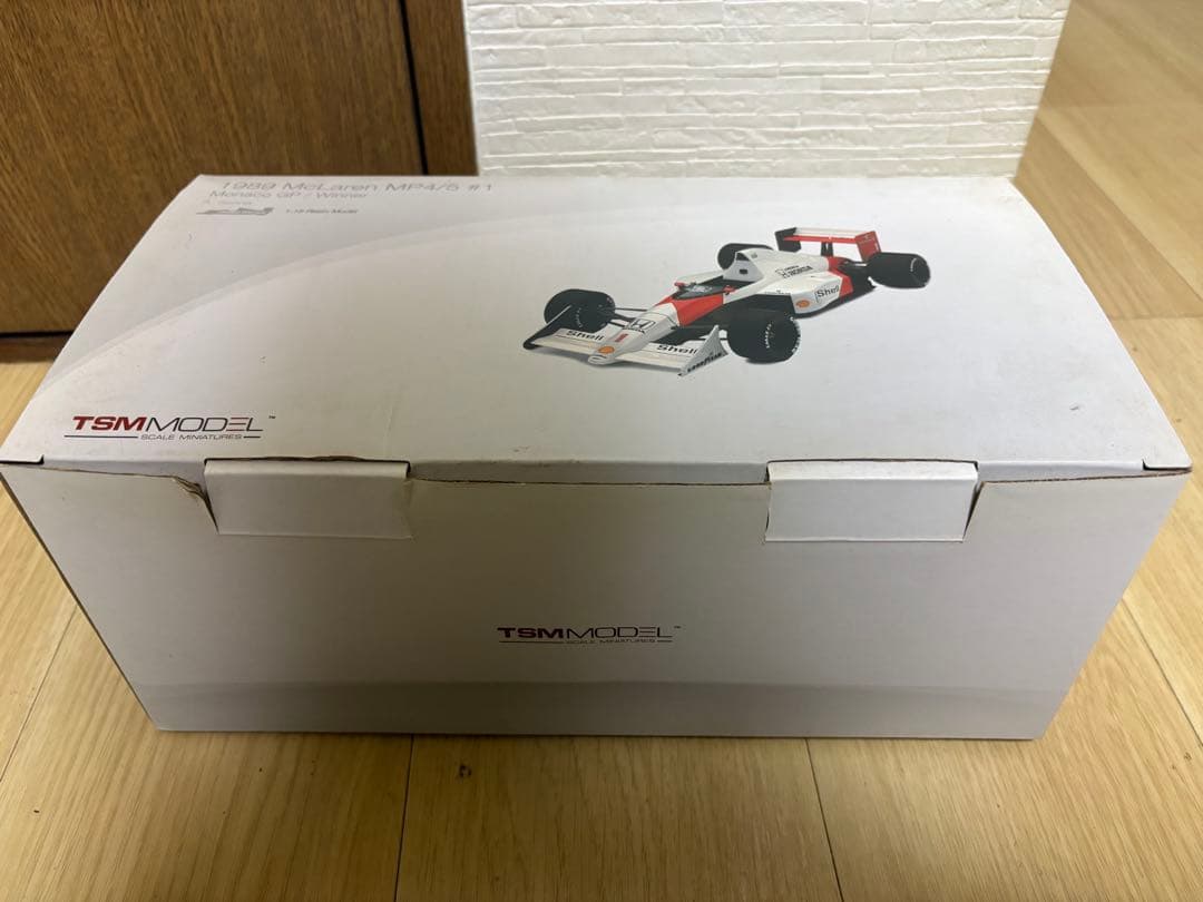 限定 500台 TSMモデル1/18マクラーレンMP4/5#1Aセナ1989年