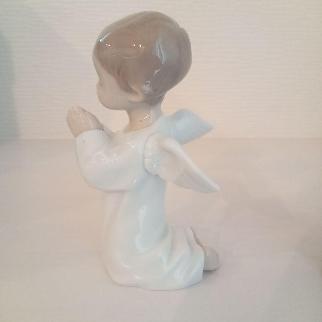 リヤドロ　祈る天使　おまけNAO バイオリン少女