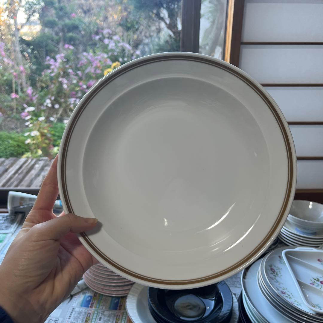 【Noritake】金縁サラダ皿（2枚）