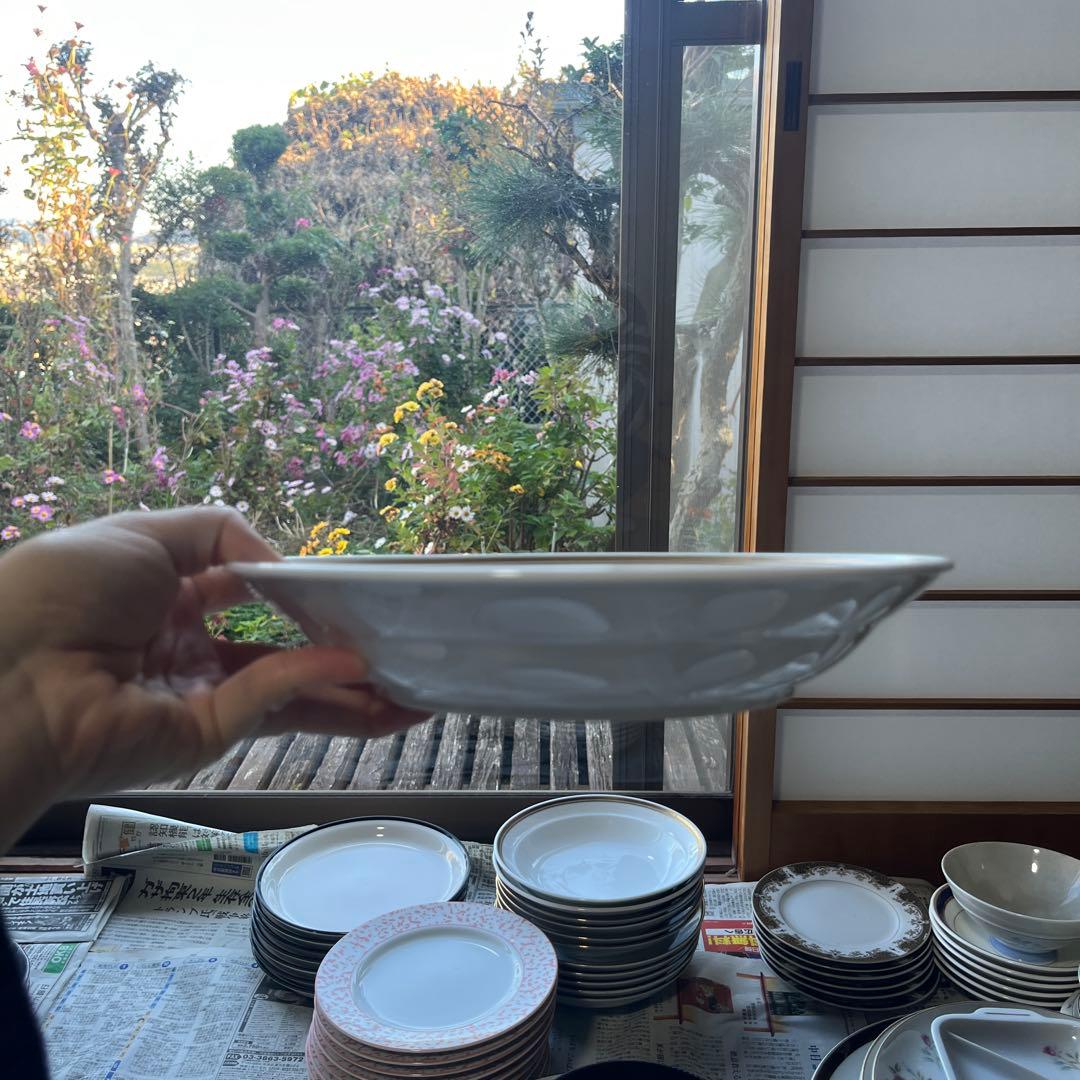 【Noritake】金縁サラダ皿（2枚）