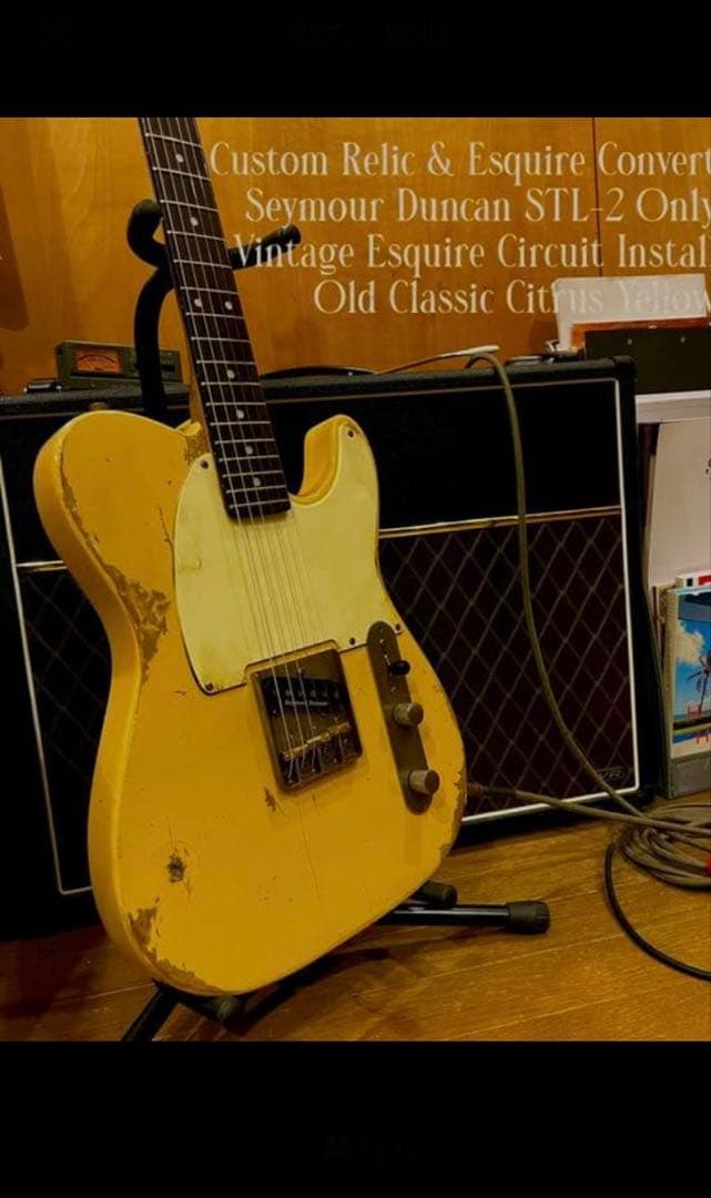 レリックテレキャスター Esquire Convert