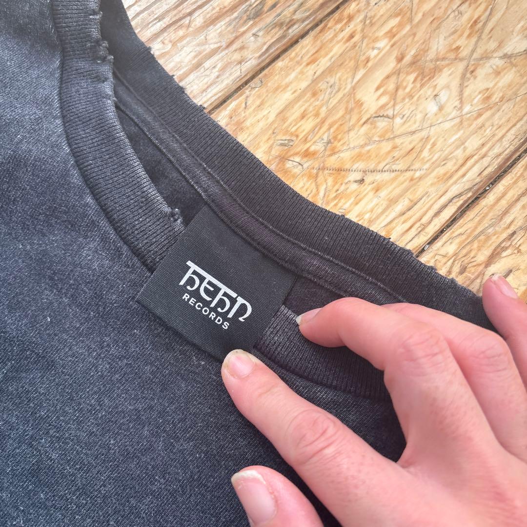 kaze fuji ダメージ長袖TシャツMサイズ