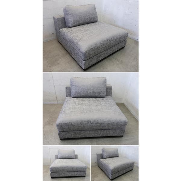 展示品■エリア東京■HASHIRAMA■アームレス1人掛けソファ■ウォールナット