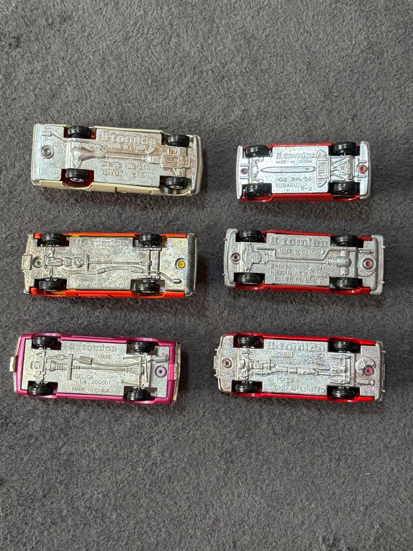 トミカ　ミニカー　6台セット