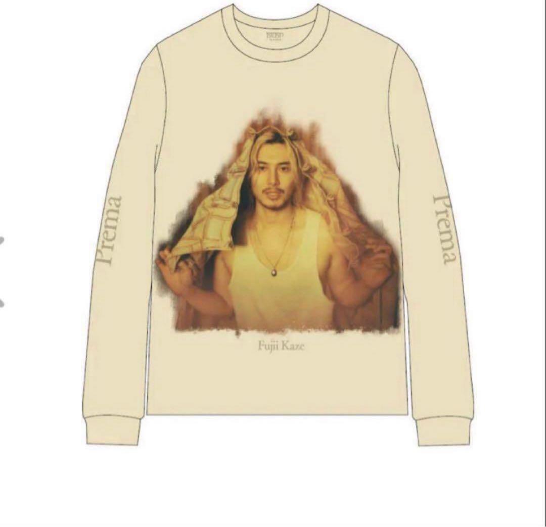 Fujii Kaze 藤井風　Prema ロンt 白系XLサイズ　プレマ