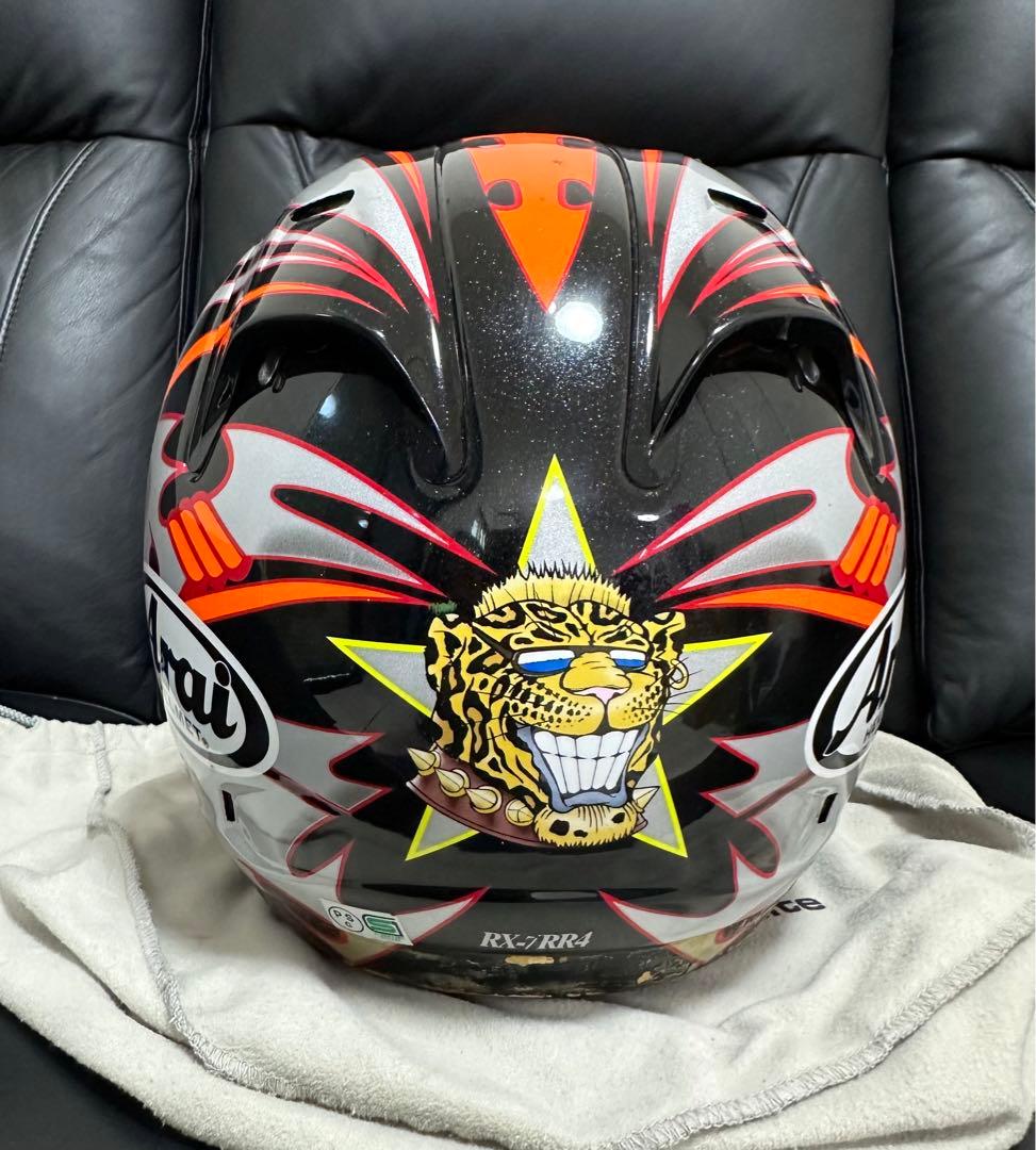【希少】Arai RX-7 RR4 M 炎柄 PSC/SG