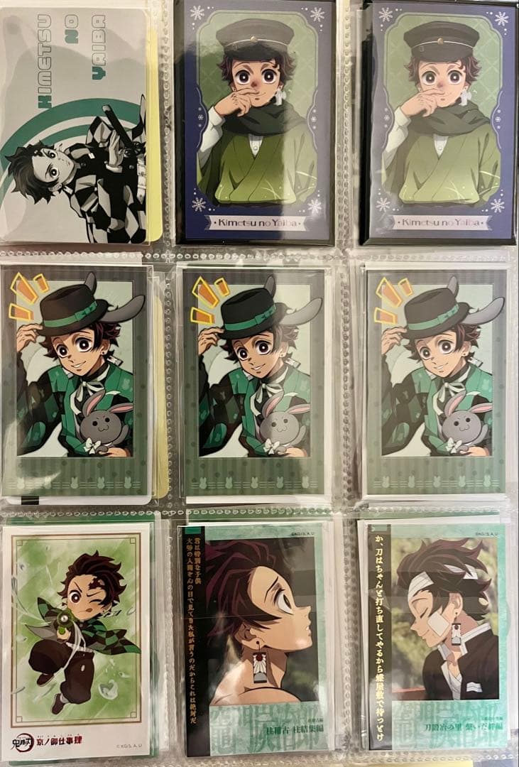 ※バラ売りしません※ 鬼滅の刃 炭治郎 缶バッジ アクリルスタンド