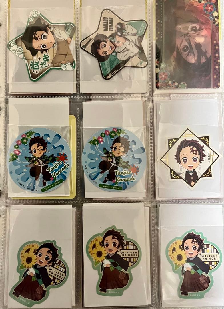 ※バラ売りしません※ 鬼滅の刃 炭治郎 缶バッジ アクリルスタンド