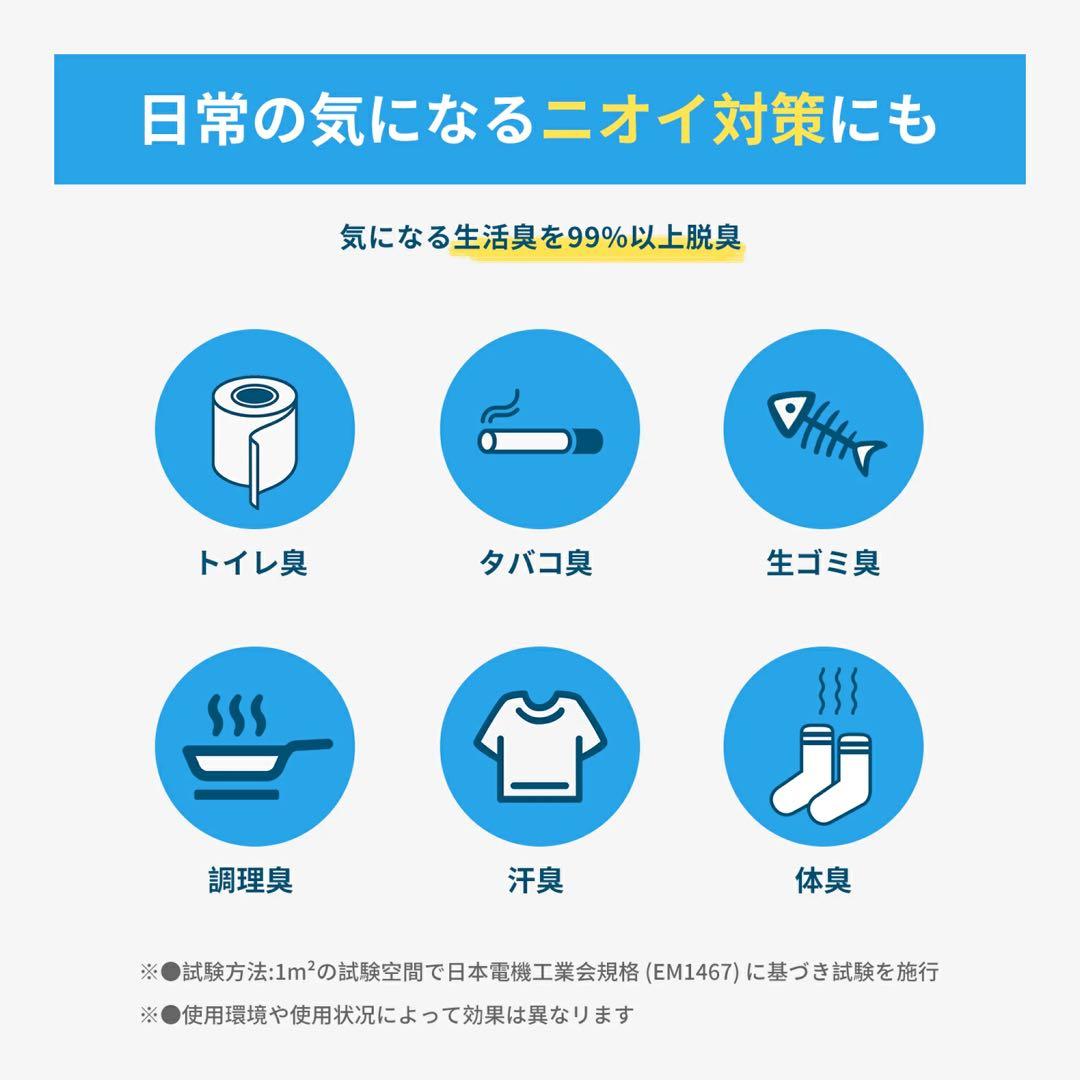 新品・花粉症対策に！アロマ対応 空気清浄機