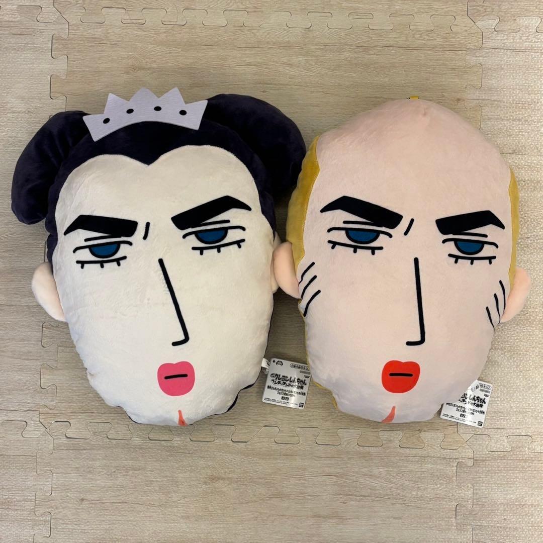 クレヨンしんちゃん フィギュア フェイスクッション 4点セット ジョマ マカオ