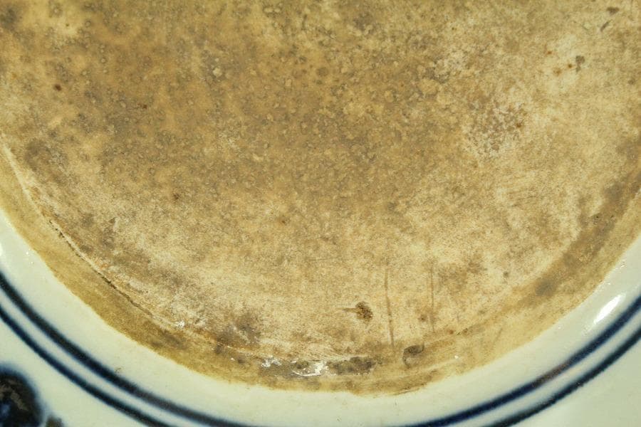 中国美術 青花 纏龍紋 天球瓶 高42cm(LC598)