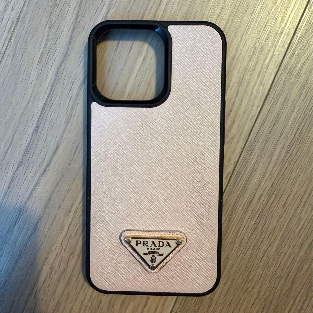 ◇PRADA◇ iPhone 13 Pro カバー サフィアーノレザー