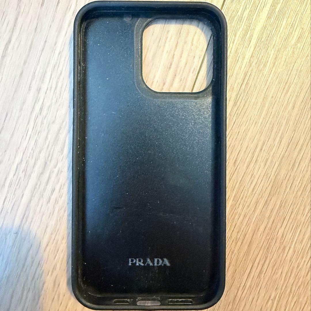 ◇PRADA◇ iPhone 13 Pro カバー サフィアーノレザー