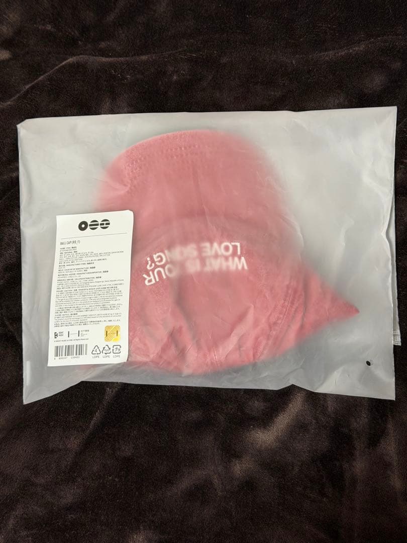 BTS ARIRANG アリラン POPUP Ball Cap 赤