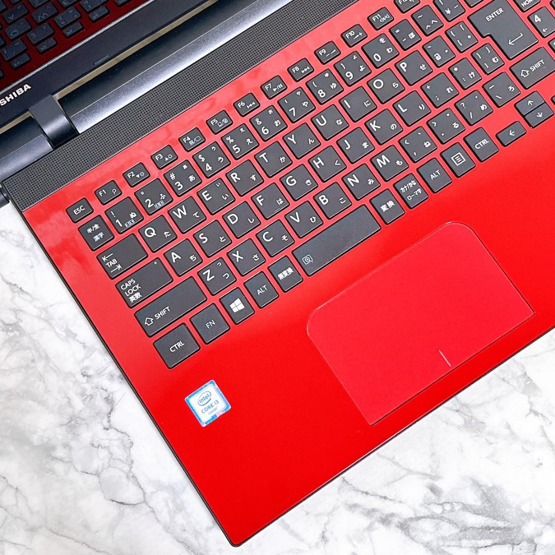 美品✨Windows11✨新品爆速SSDノートパソコン赤✨カメラ薄型・ブルーレイ