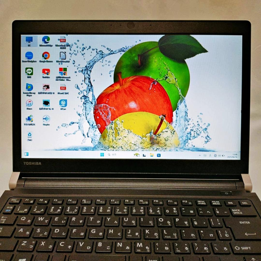 新品メモリ16G✨新品SSDで安心✨薄型軽量＆美品✨DynabookノートPC