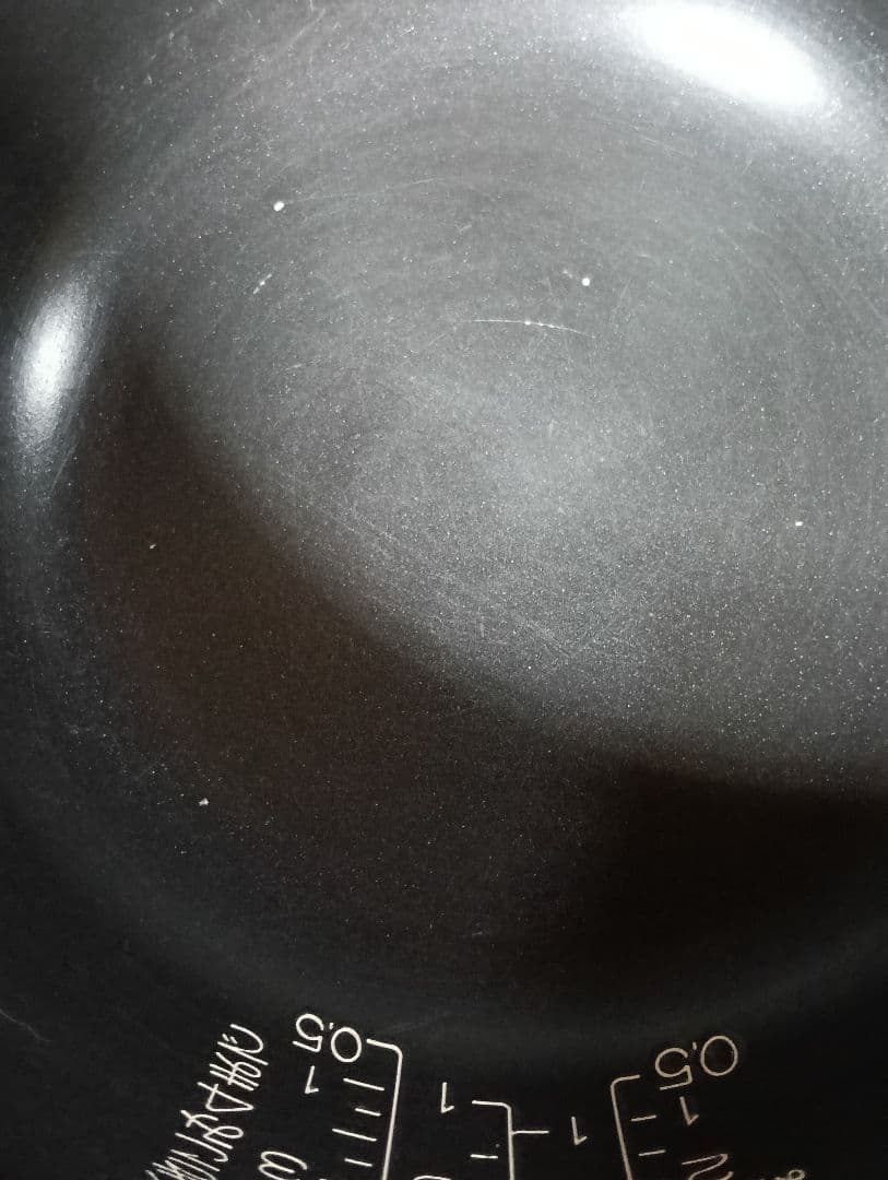 【美品】B467 豪熱羽釜　鉄器コート5合炊き