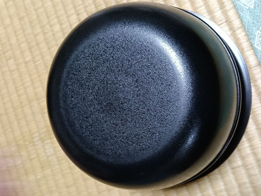 【美品】B467 豪熱羽釜　鉄器コート5合炊き