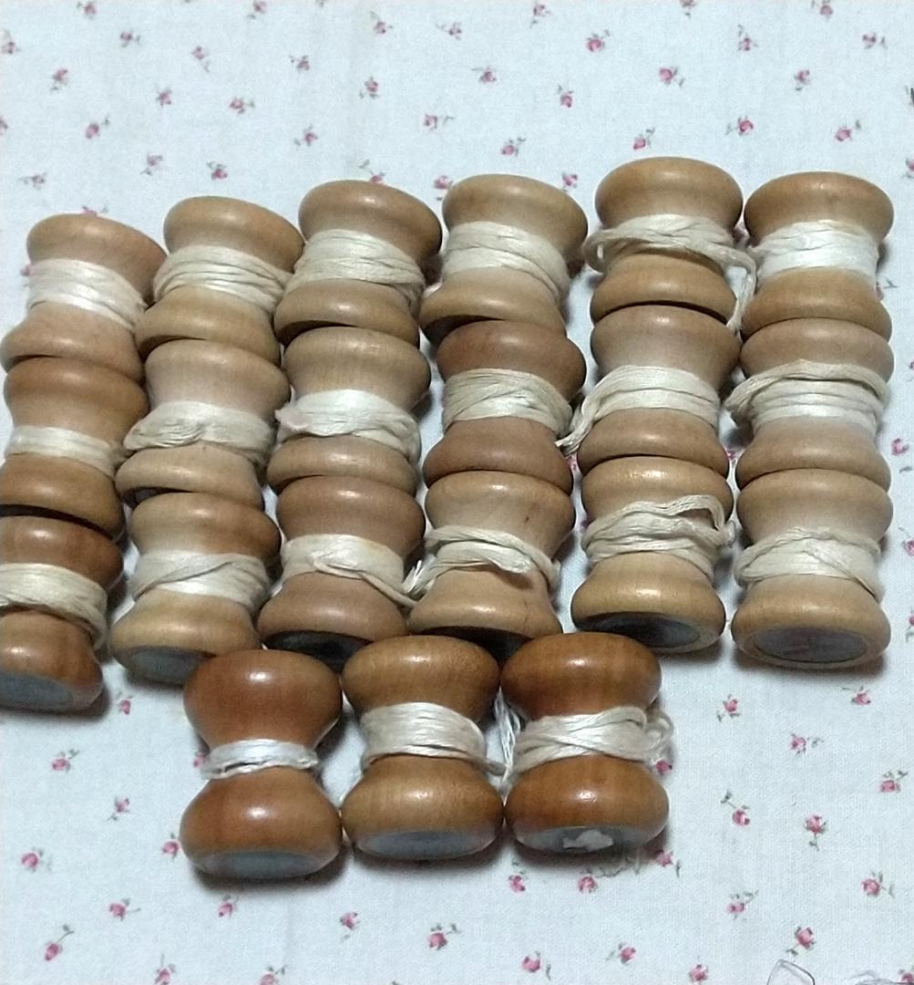 a*n様 組紐 重り２１個（１１５g～１２０g）　組玉　おまけに組糸