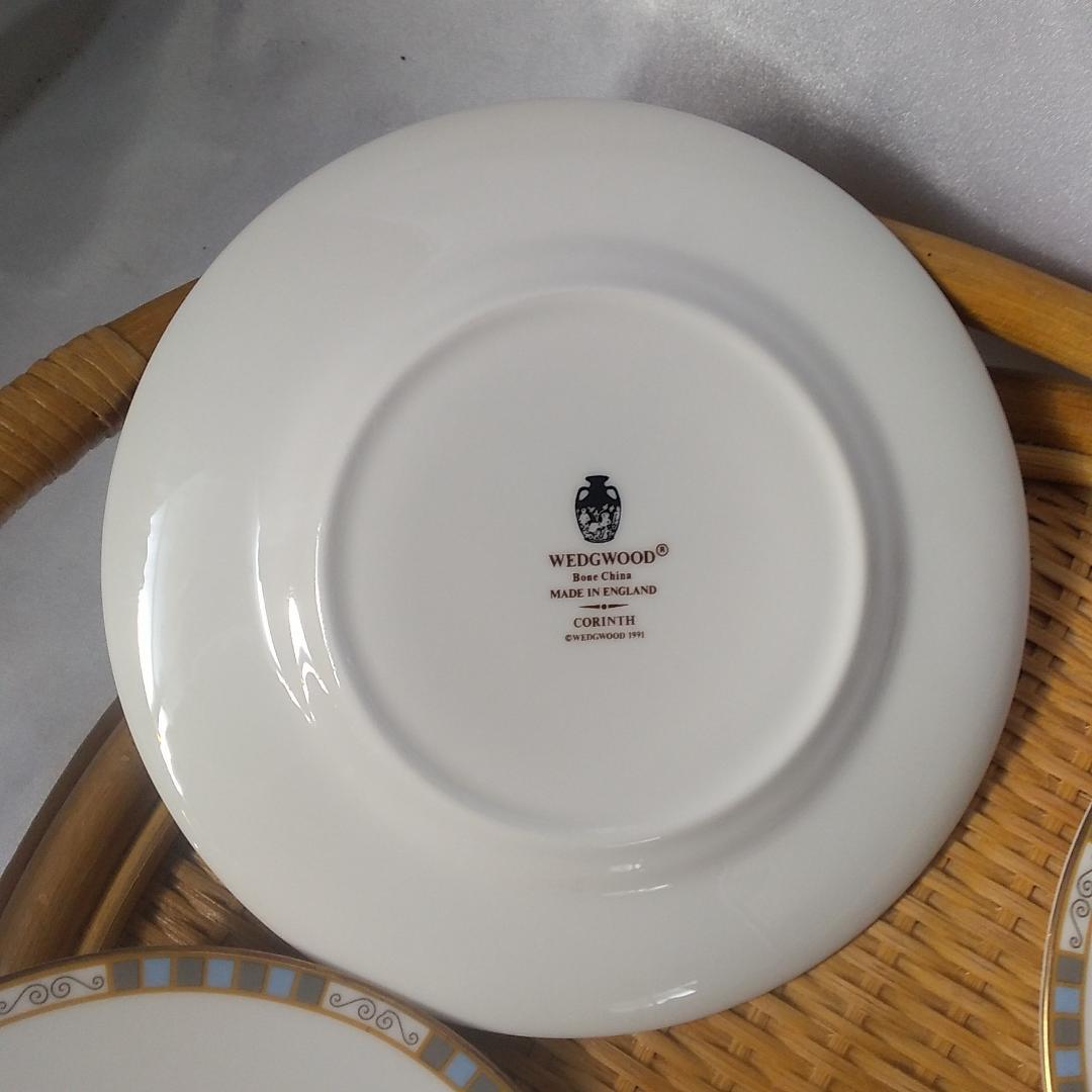 ウェッジウッド　15.5cmプレート(6枚)　ケーキ皿　コリンス