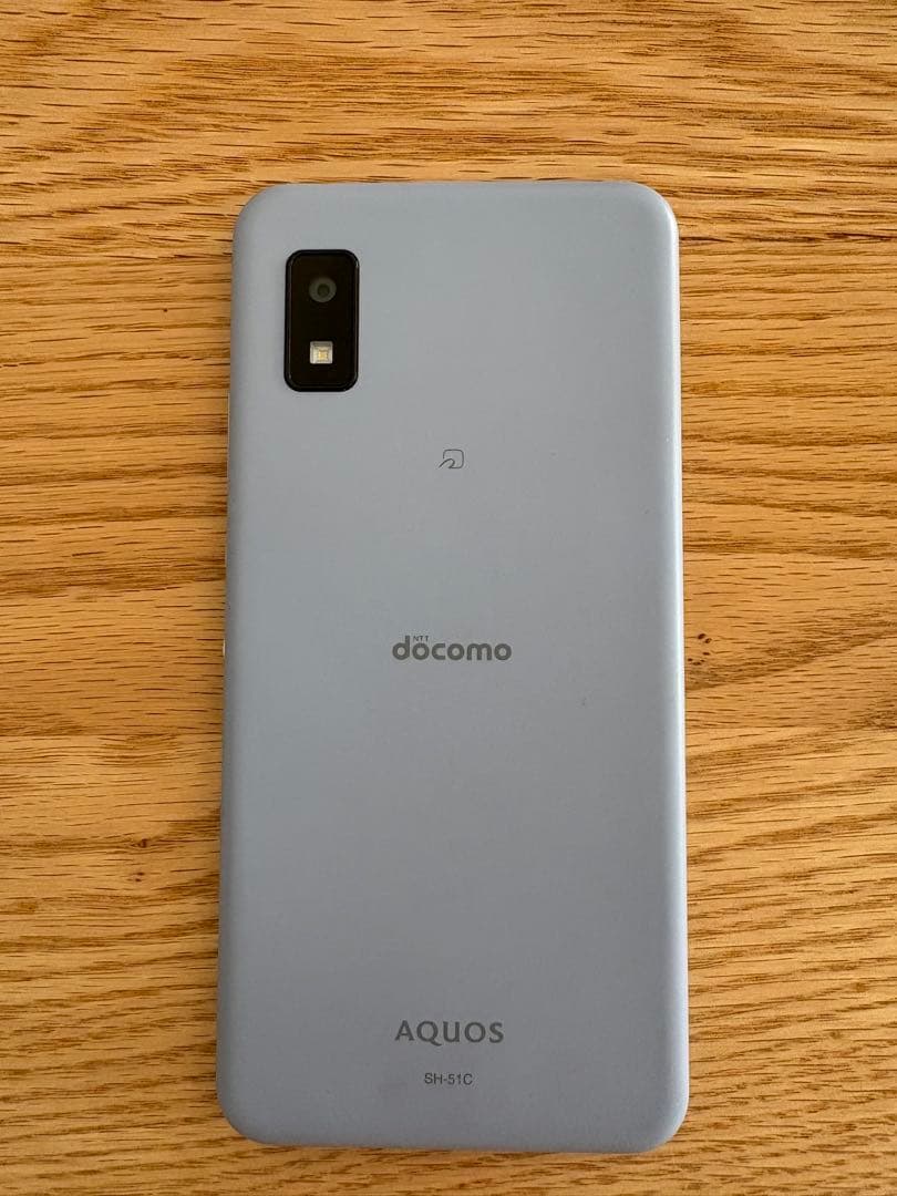 シャープ AQUOS wish2 本体 SH-51C ブルー