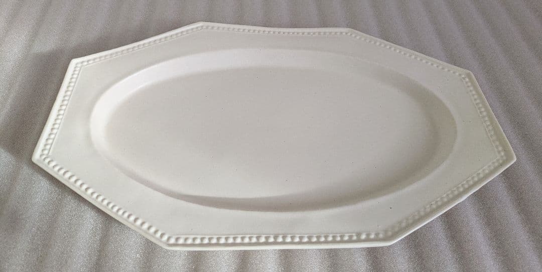 暮縞　　オクトゴナル　八角皿