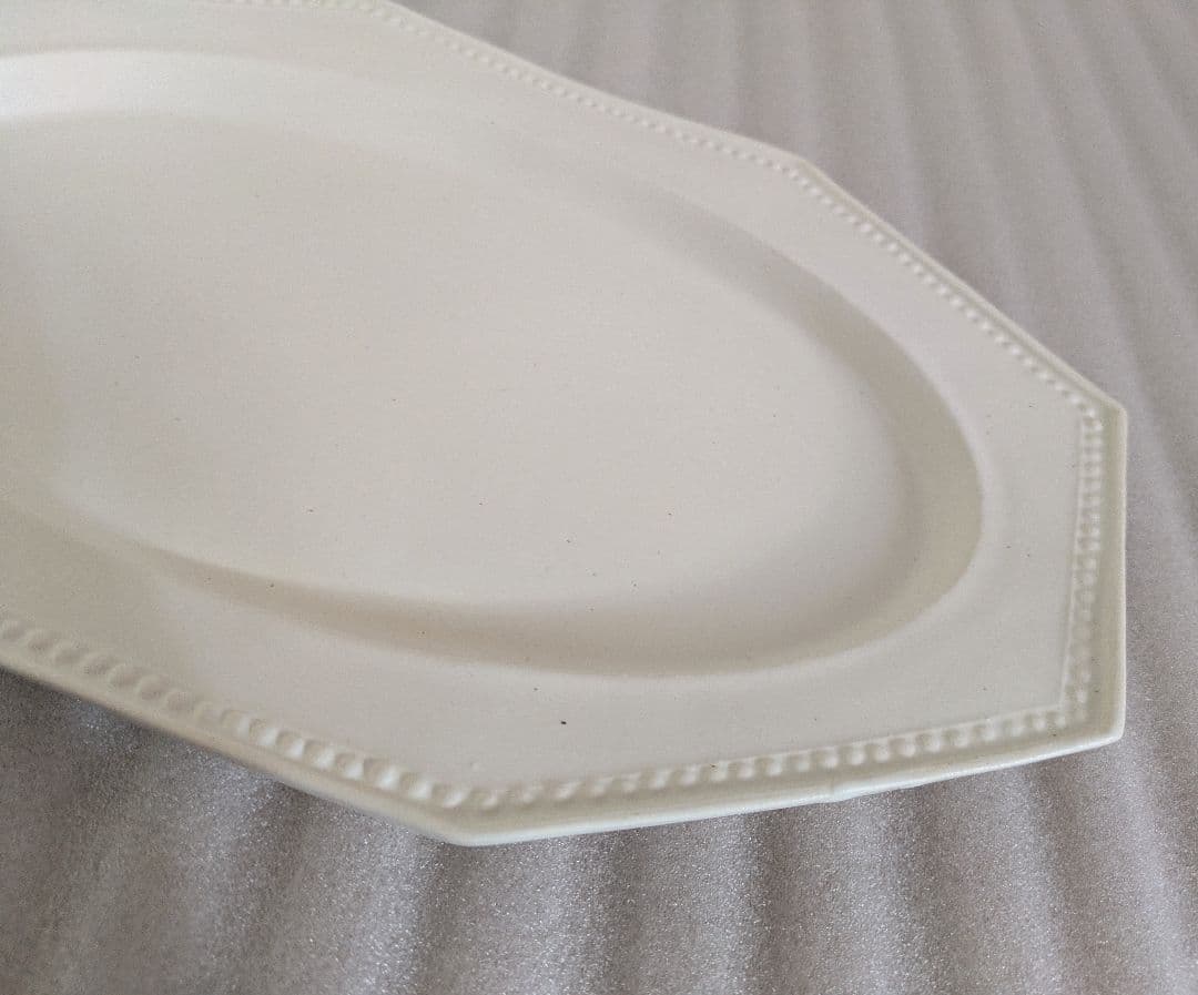 暮縞　　オクトゴナル　八角皿